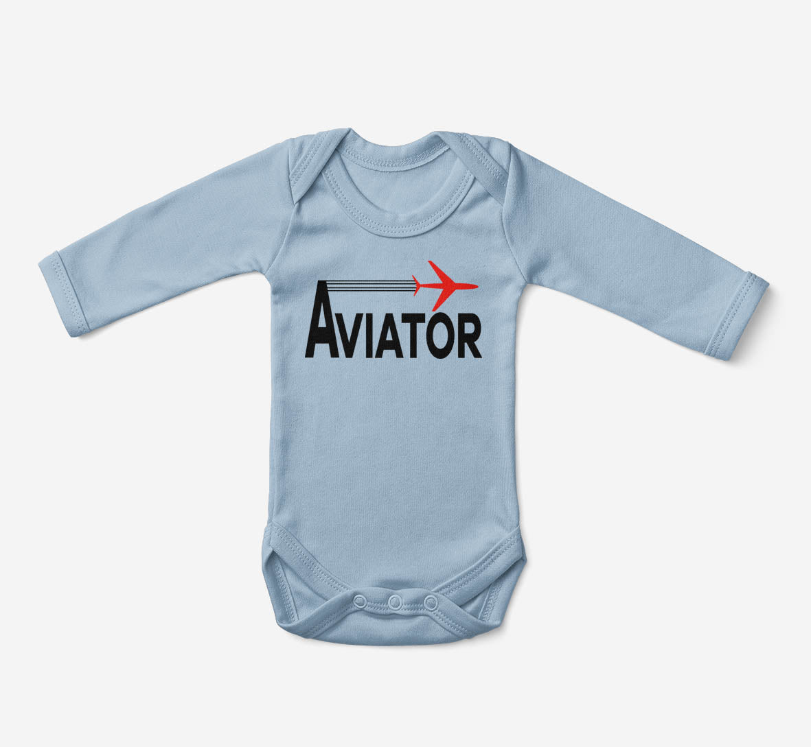 Aviator Designed Baby Bodysuits