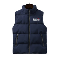 Thumbnail for Aviator Designed Puffy Vests