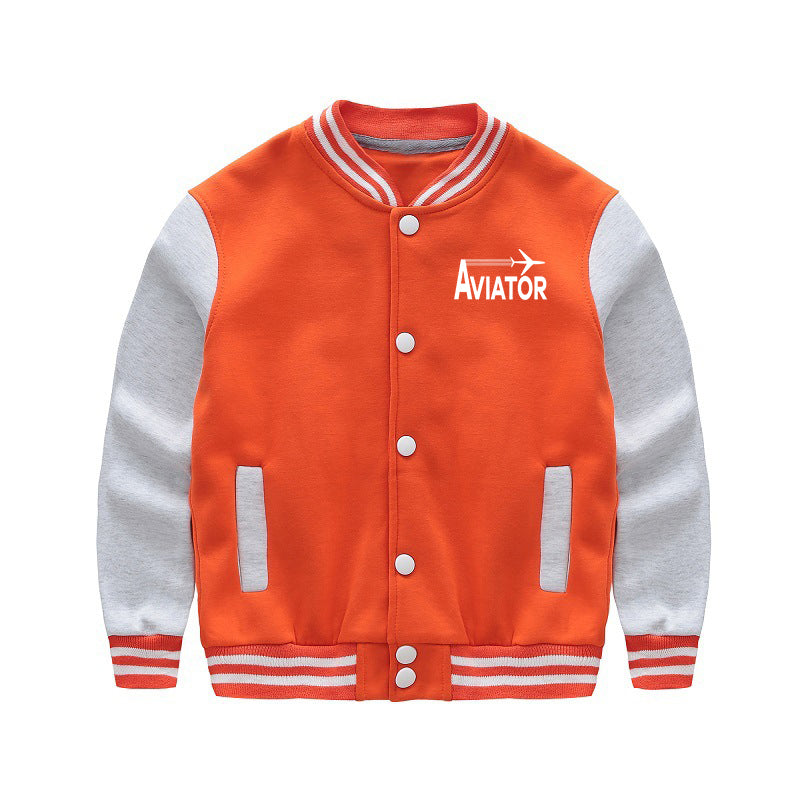 Aviator Designed "CHILDREN" Baseball Jackets