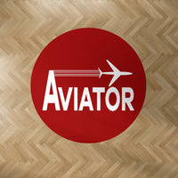 Thumbnail for Aviator Designed Carpet & Floor Mats (Round)