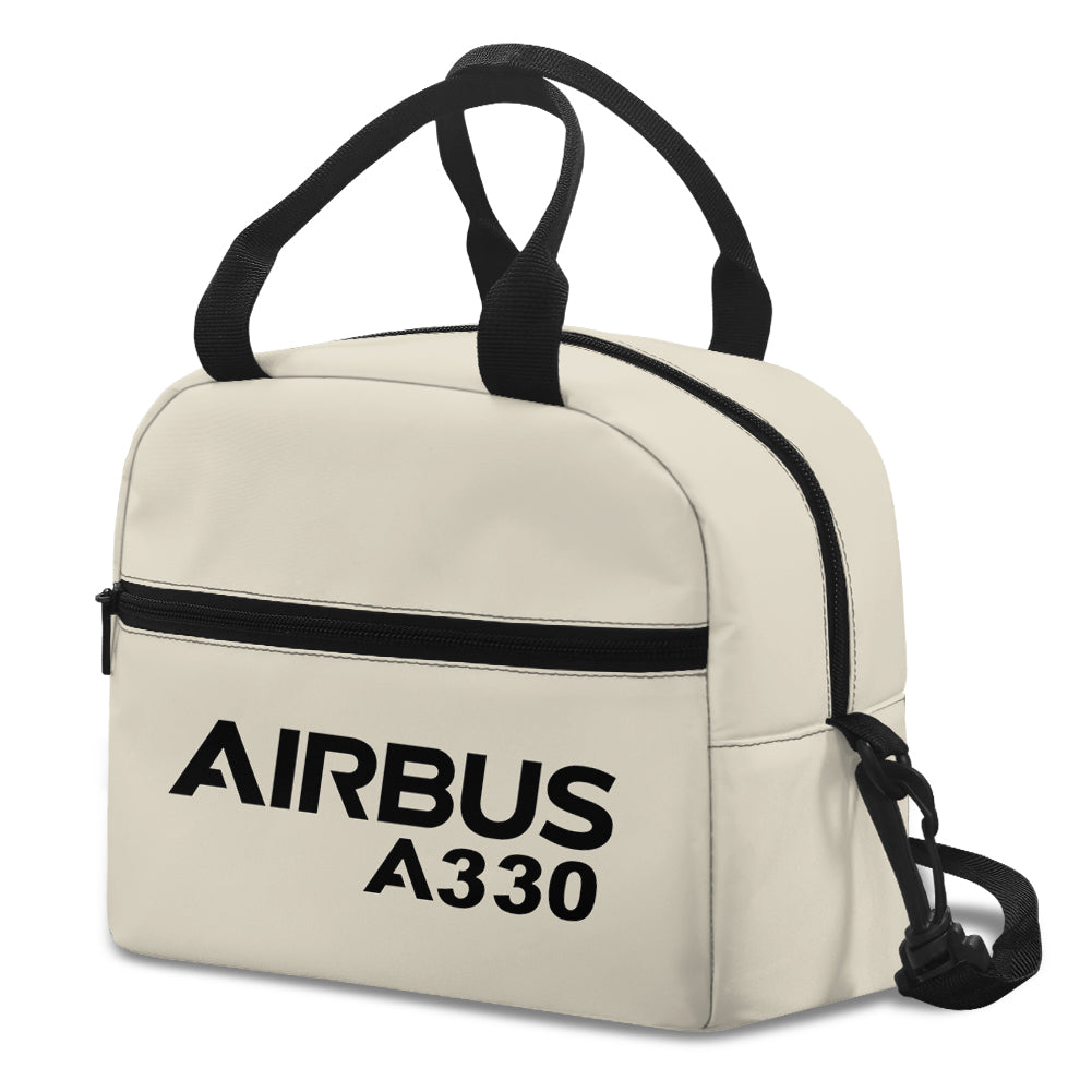 Airbus A330 & Text Designed Lunch Bags