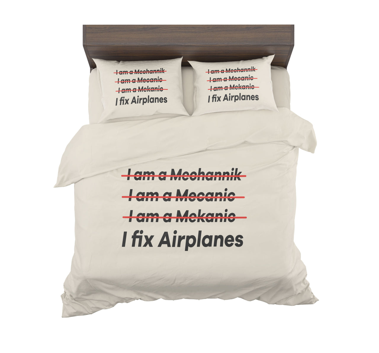 I Fix Airplanes Designed Bedding Sets