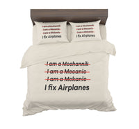 Thumbnail for I Fix Airplanes Designed Bedding Sets