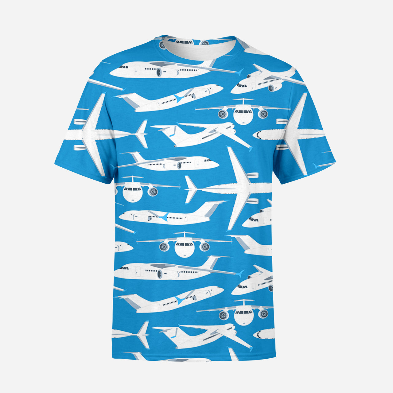 Big Airplanes Designed 3D T-Shirts