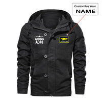 Thumbnail for Airbus A340 & Plane Designed Cotton Jackets