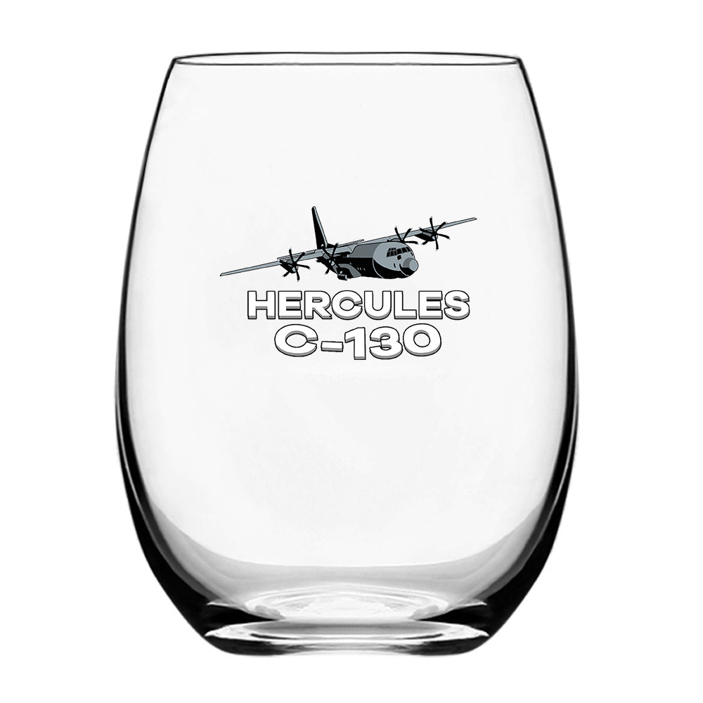 The Hercules C130 Designed Beer & Water Glasses