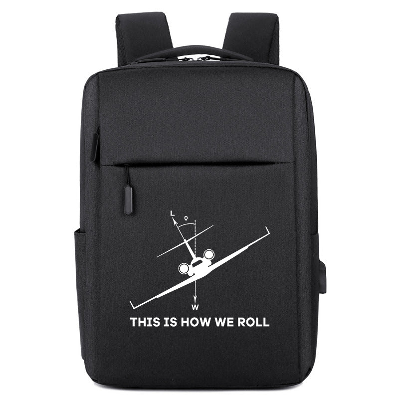 This is How We Roll Designed Super Travel Bags