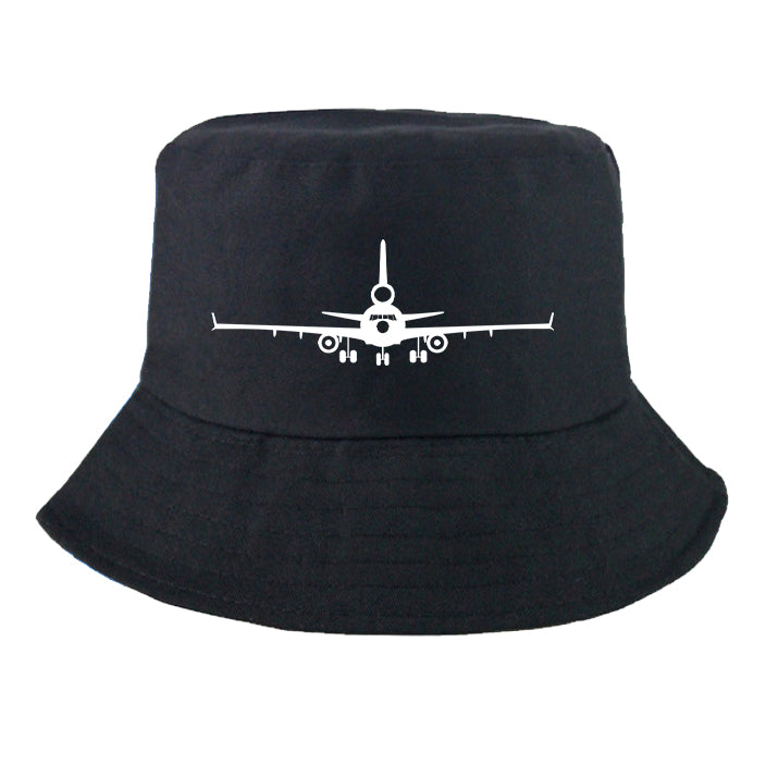 McDonnell Douglas MD-11 Silhouette Plane Designed Summer & Stylish Hats