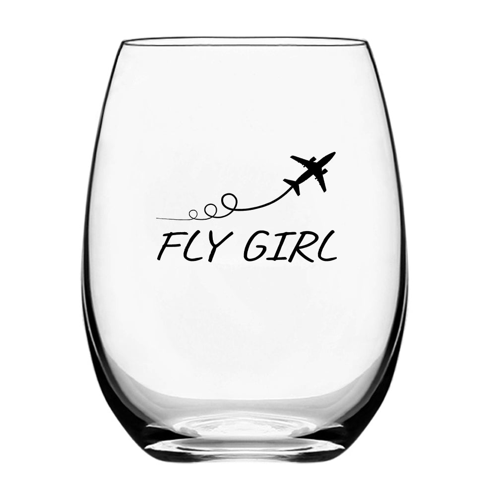 Just Fly It & Fly Girl Designed Beer & Water Glasses