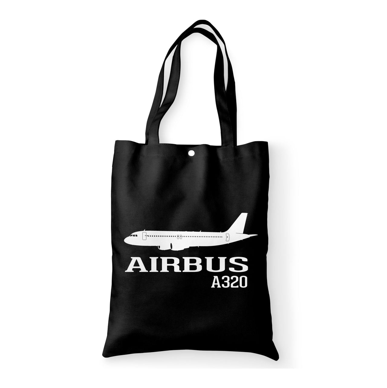 Airbus A320 Printed Designed Tote Bags