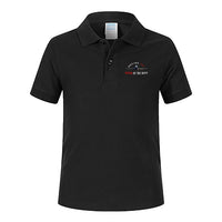 Thumbnail for Boeing 747 Queen of the Skies Designed Children Polo T-Shirts