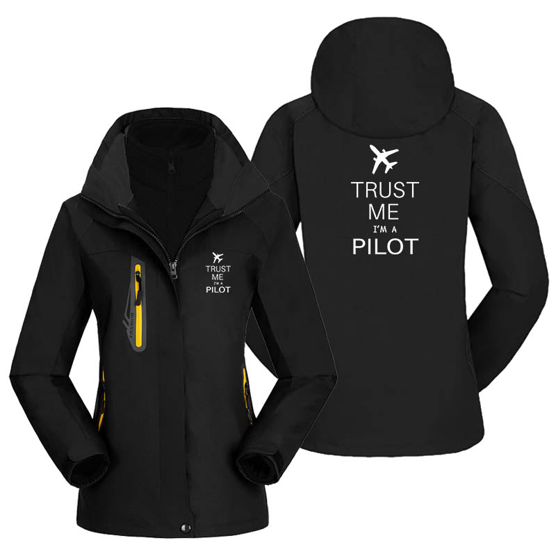 Trust Me I'm a Pilot 2 Designed Thick "WOMEN" Skiing Jackets