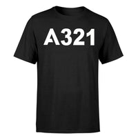 Thumbnail for A321 Flat Text Designed T-Shirts