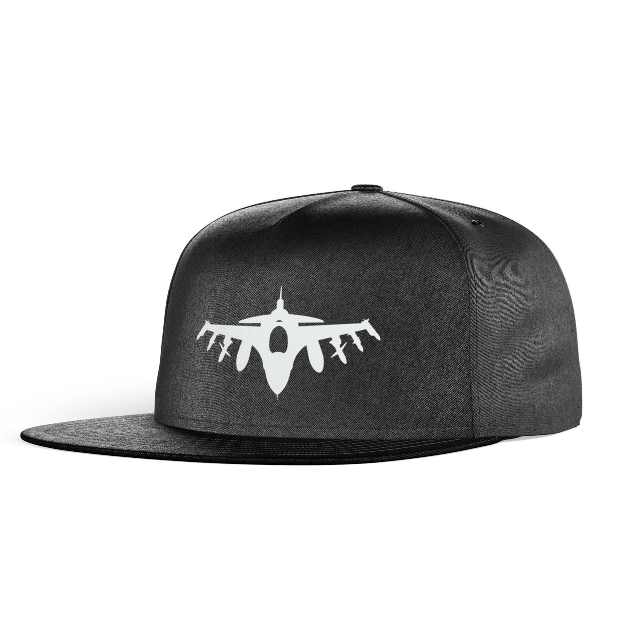 Fighting Falcon F16 Silhouette Designed Snapback Caps & Hats