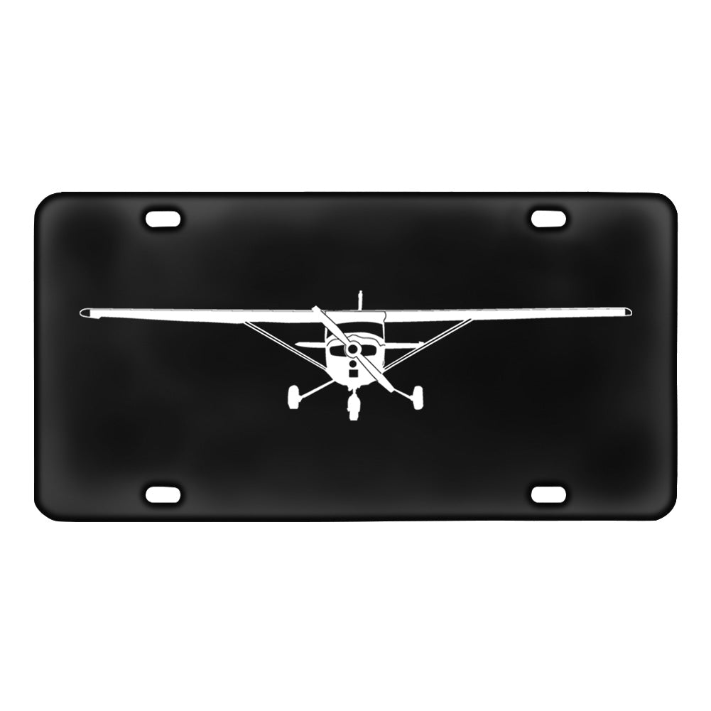 Cessna 172 Silhouette Designed Metal (License) Plates