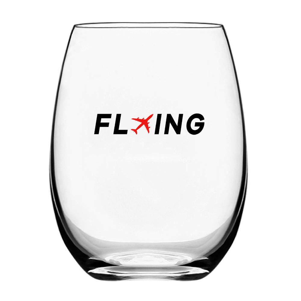 Flying Designed Beer & Water Glasses