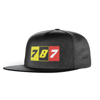 Thumbnail for Flat Colourful 787 Designed Snapback Caps & Hats