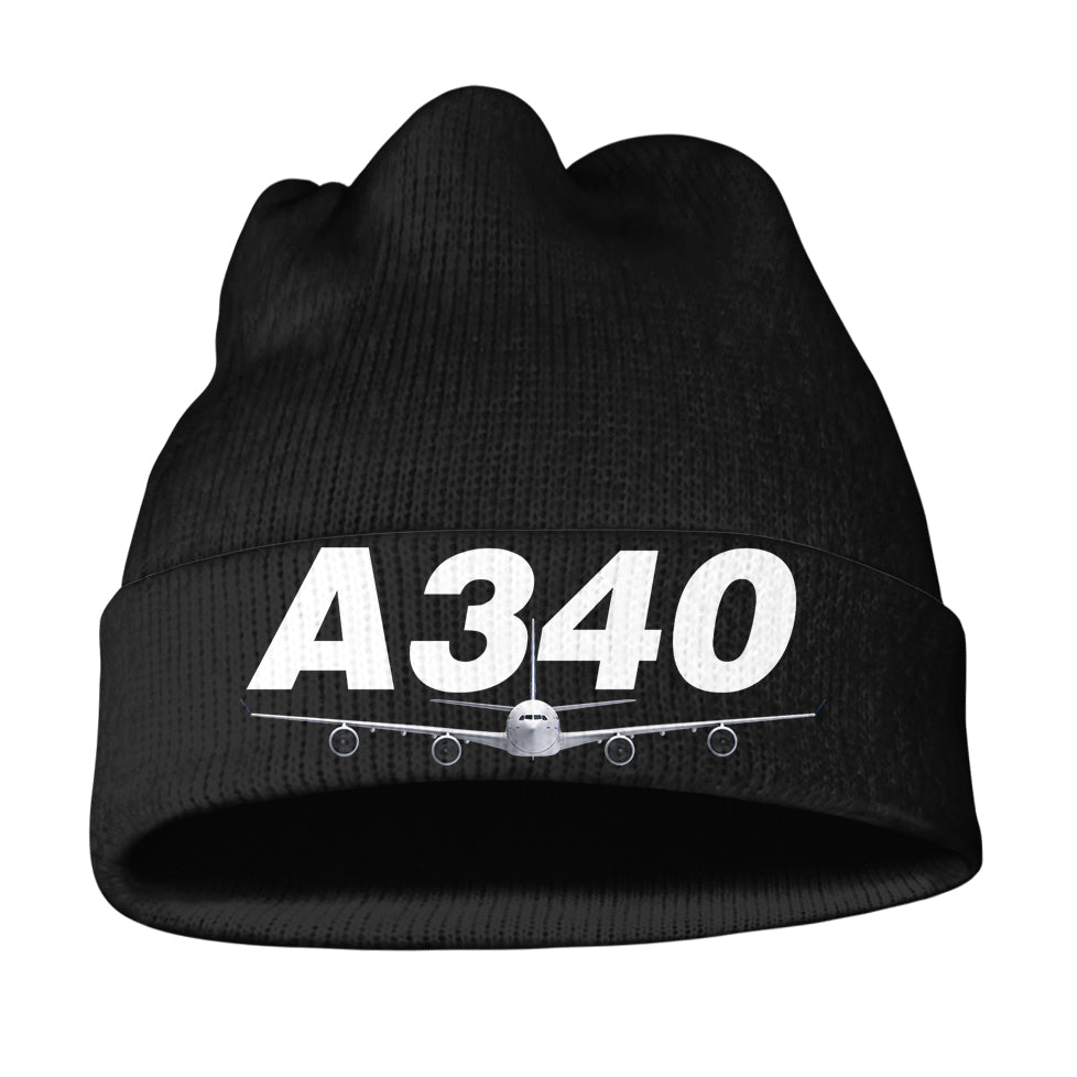 Super Airbus A340 Knit 3D Beanies