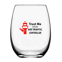 Thumbnail for Trust Me I'm an Air Traffic Controller Designed Beer & Water Glasses