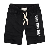 Thumbnail for Remove Before Flight 2 Designed Cotton Shorts