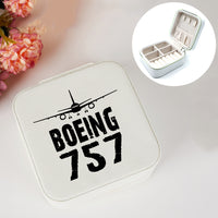 Thumbnail for Boeing 757 & Plane Designed Leather Jewelry Boxes