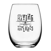 Thumbnail for Still Playing With Airplanes Designed Beer & Water Glasses