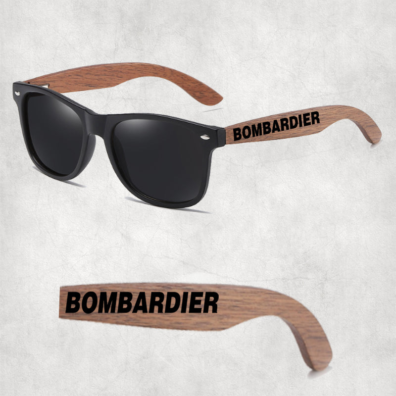 Bombardier & Text Designed Sun Glasses