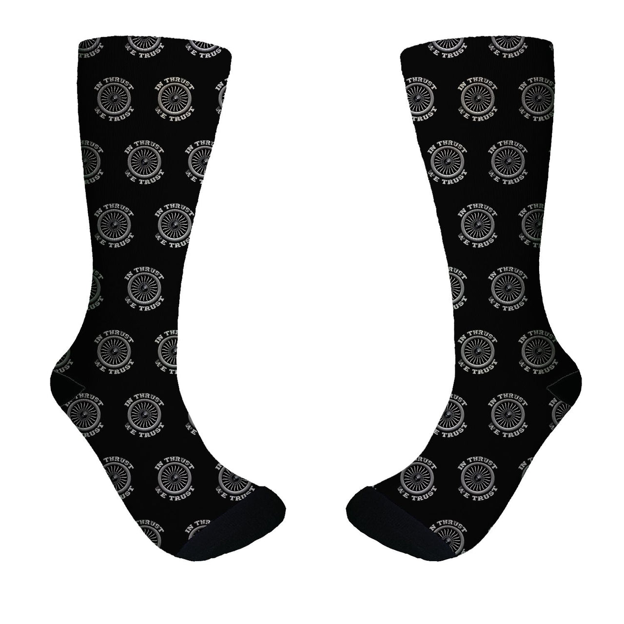 In Thrust We Trust (Vol 2) Designed Socks