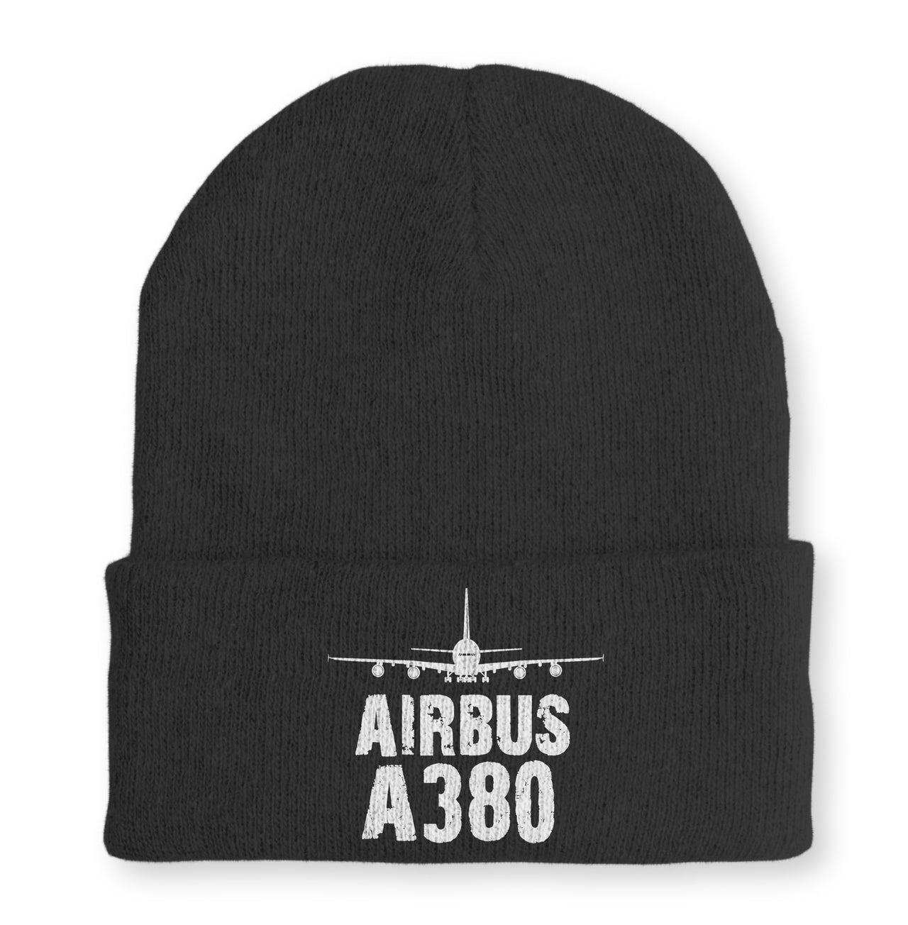 Airbus A380 & Plane Embroidered Beanies