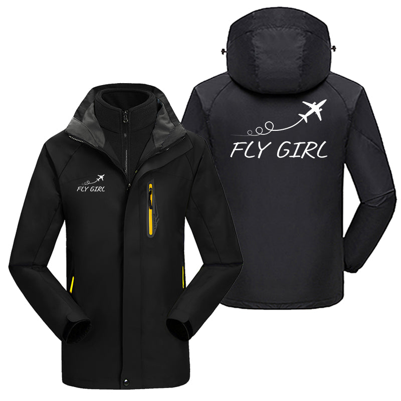 Just Fly It & Fly Girl Designed Thick Skiing Jackets