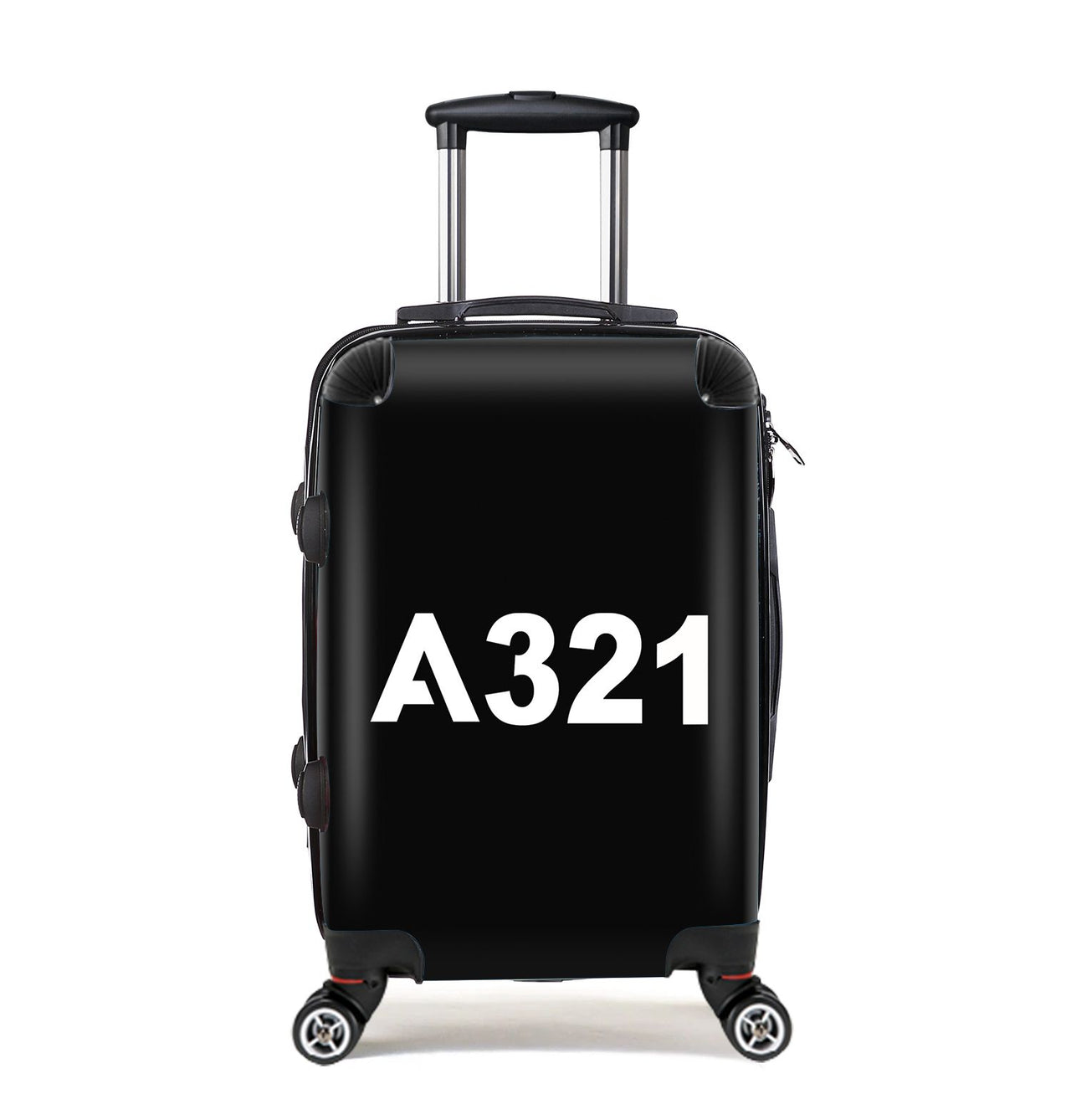 A321 Flat Text Designed Cabin Size Luggages