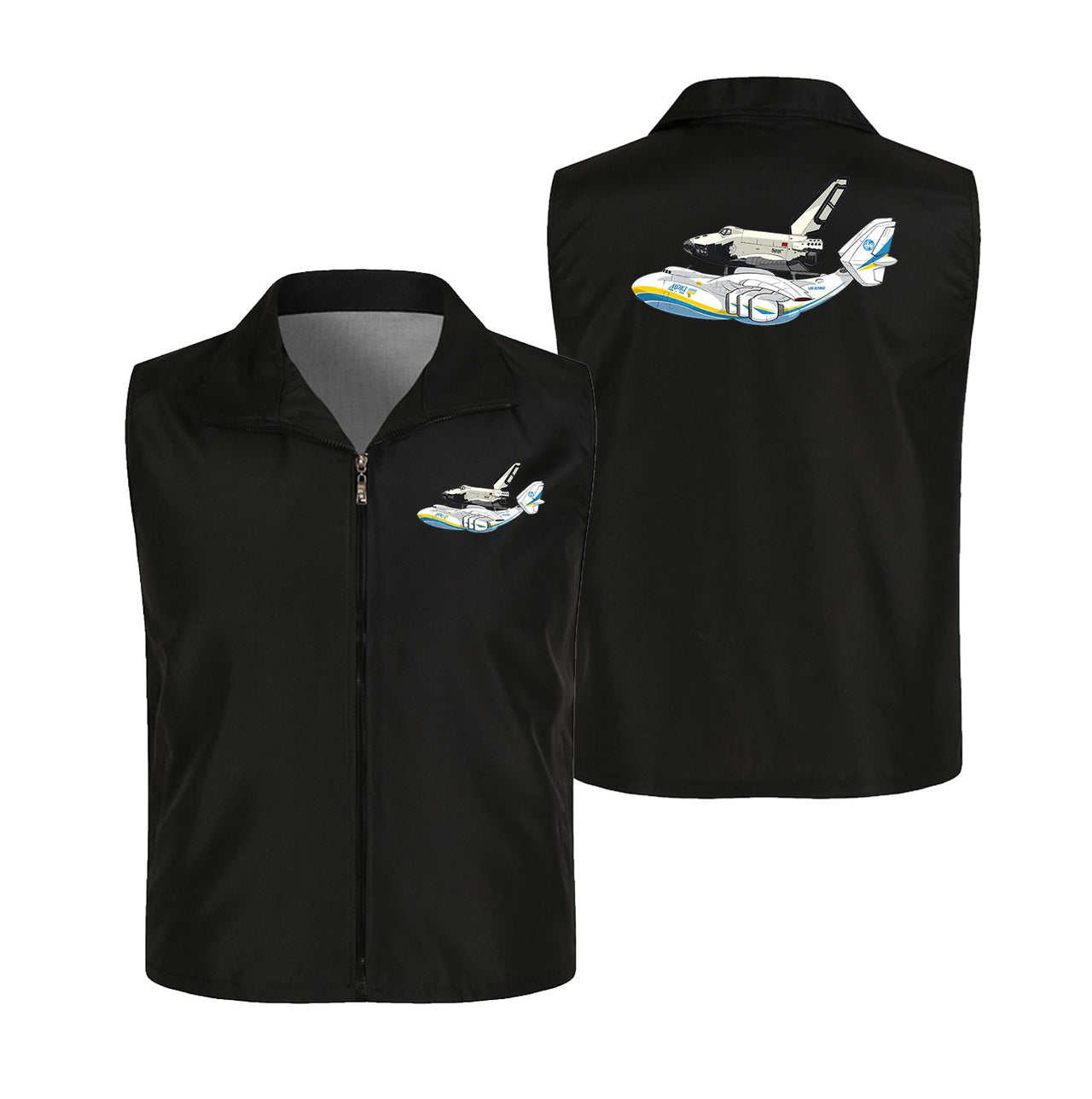 Antonov An-225 & Buran Designed Thin Style Vests