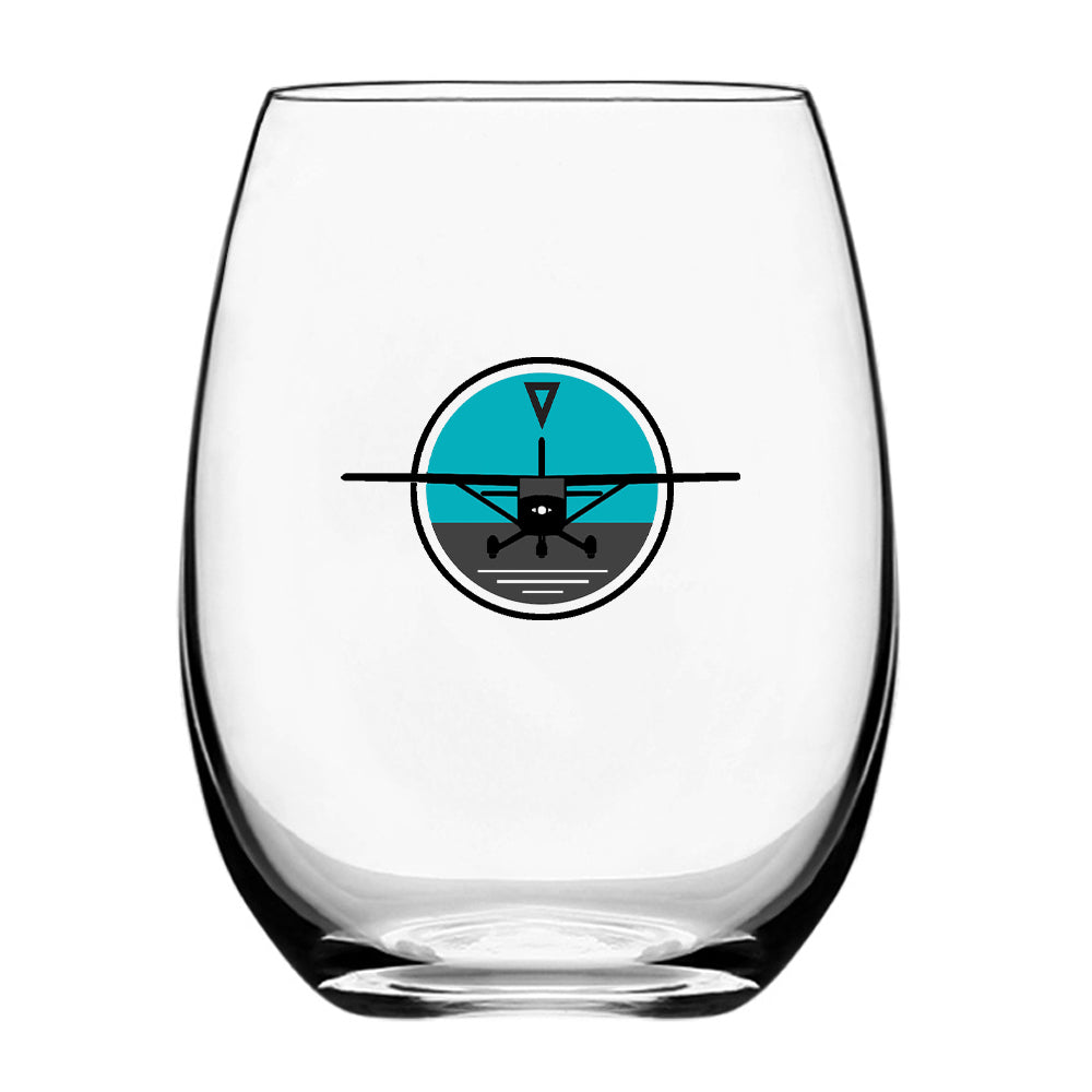 Cessna & Gyro Designed Beer & Water Glasses