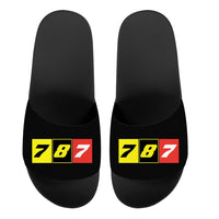 Thumbnail for Flat Colourful 787 Designed Sport Slippers