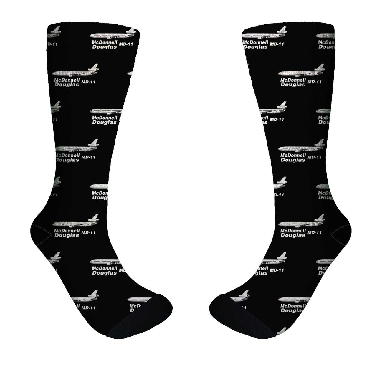 The McDonnell Douglas MD-11 Designed Socks