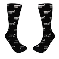 Thumbnail for The McDonnell Douglas MD-11 Designed Socks