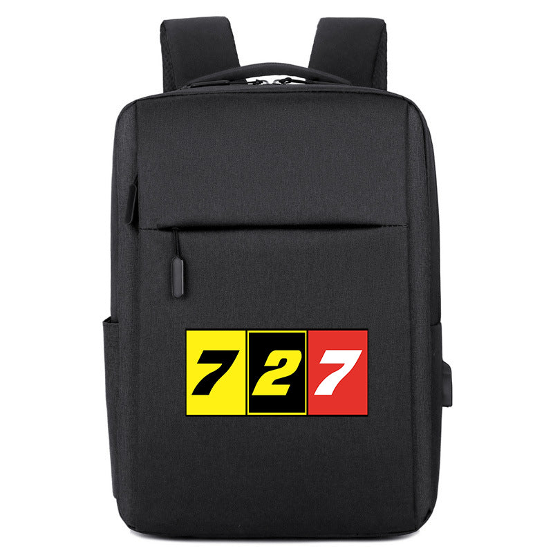 Flat Colourful 727 Designed Super Travel Bags