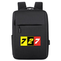 Thumbnail for Flat Colourful 727 Designed Super Travel Bags