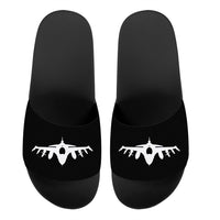 Thumbnail for Fighting Falcon F16 Silhouette Designed Sport Slippers