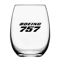 Thumbnail for Boeing 757 & Text Designed Beer & Water Glasses