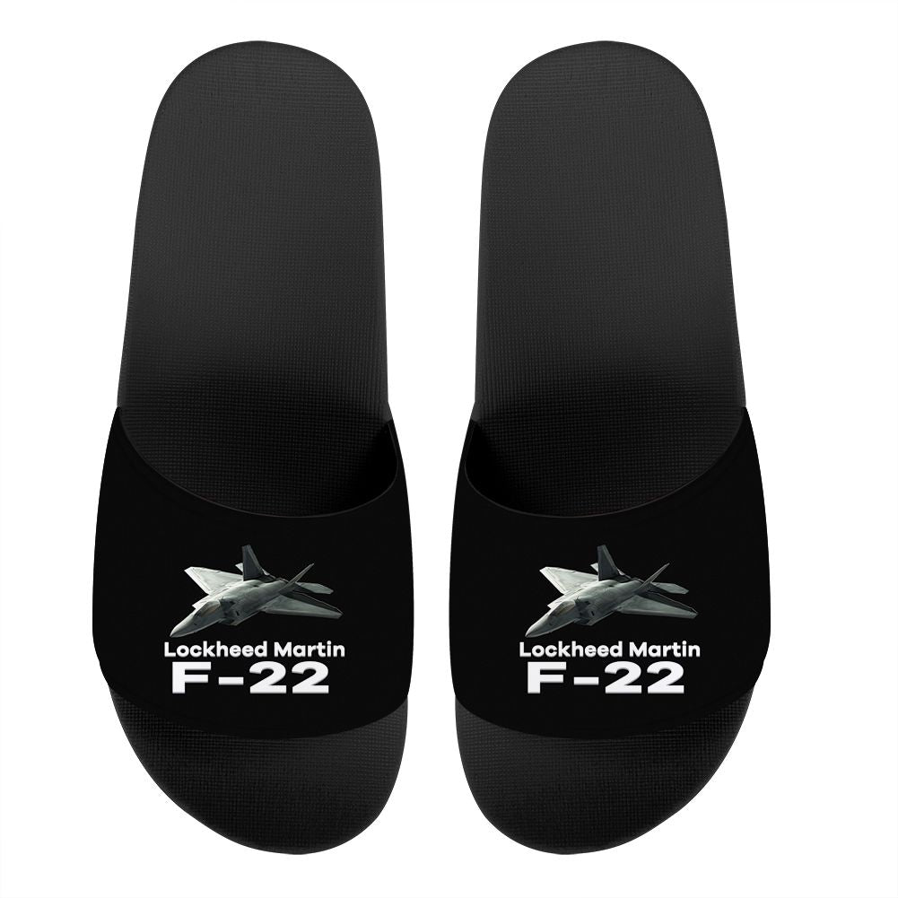 The Lockheed Martin F22 Designed Sport Slippers