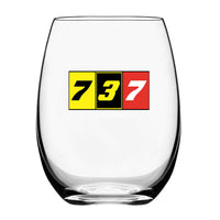 Thumbnail for Flat Colourful 737 Designed Beer & Water Glasses