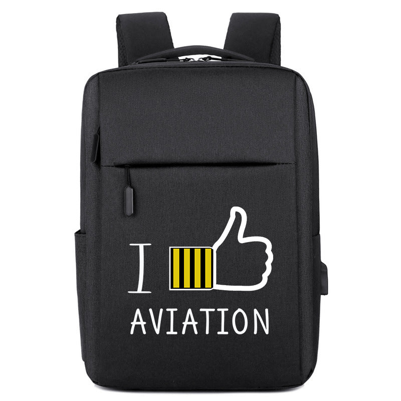 I Like Aviation Designed Super Travel Bags