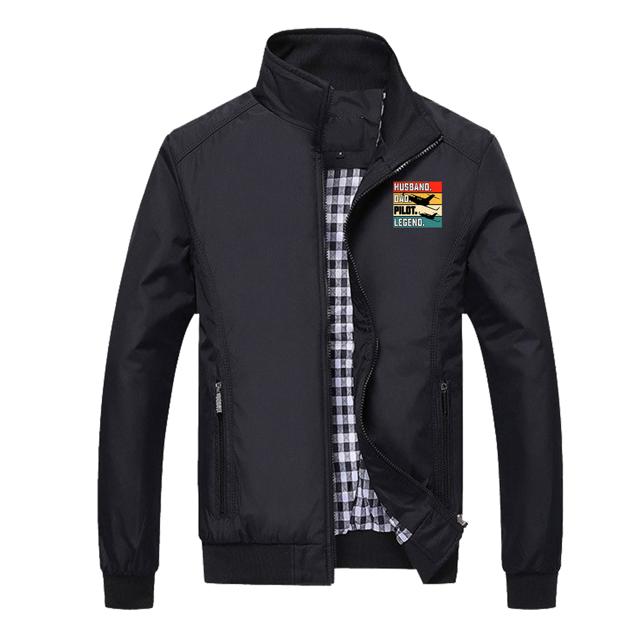 Husband & Dad & Pilot & Legend Designed Stylish Jackets