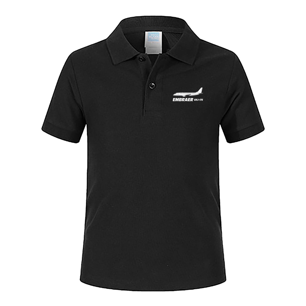 The Embraer ERJ-175 Designed Children Polo T-Shirts