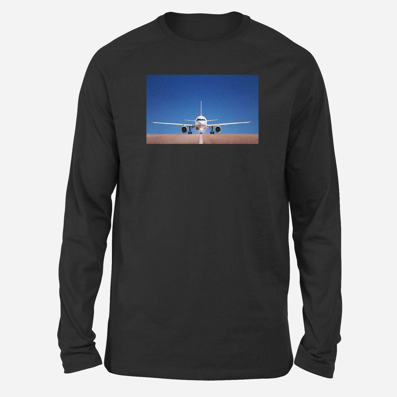 Face to Face with Airbus A320 Designed Long-Sleeve T-Shirts