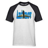 Thumbnail for Antonov 225 (24) Designed Raglan T-Shirts