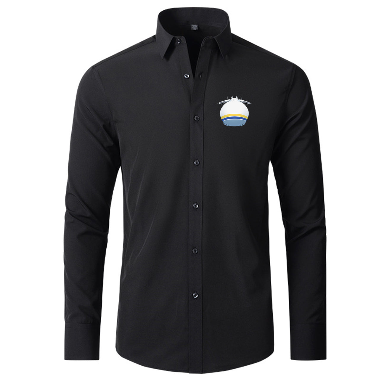 Antonov 225 ROUND Designed Long Sleeve Shirts