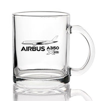 Thumbnail for The Airbus A350 WXB Designed Coffee & Tea Glasses