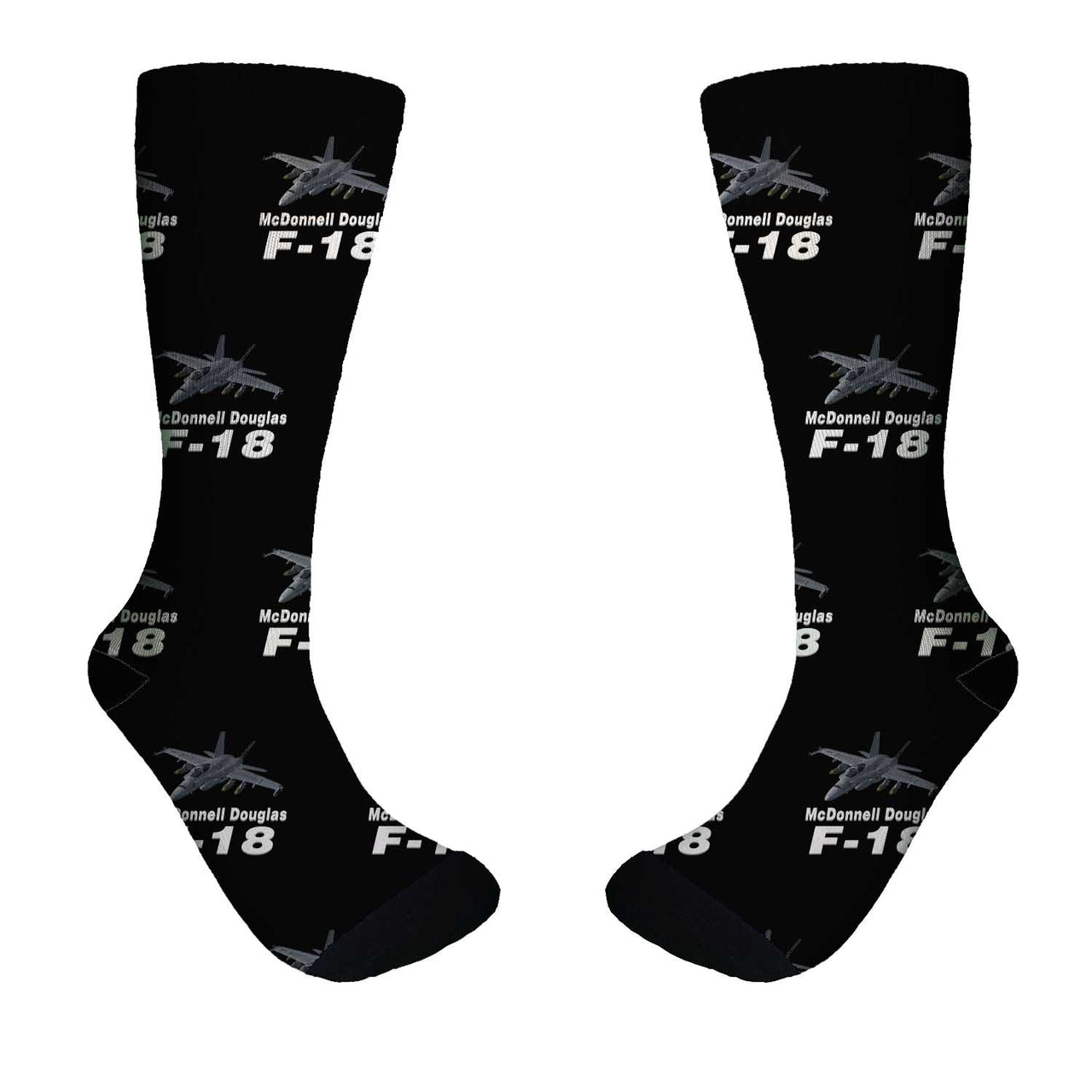 The McDonnell Douglas F18 Designed Socks